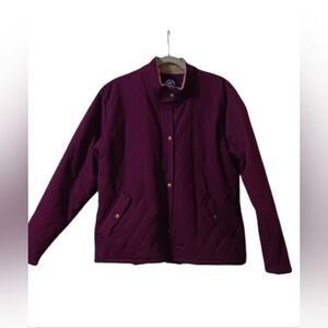 NWT WOMEN'S POLOR KING DIAMOND QUILTED ZIP-UP/BUTTON JACKET XL